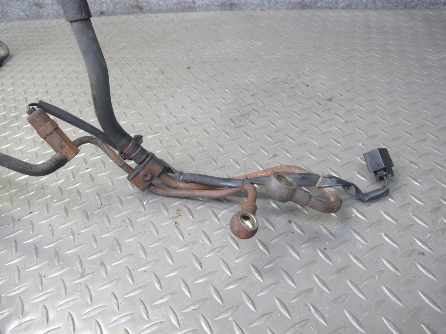 91-93 Nissan Z32 300ZX NON Turbo Power Steering Hose Pipe Line Set OEM