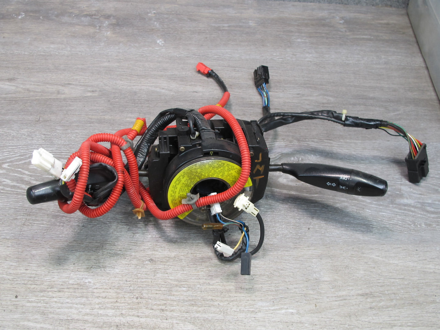 91-93 MITSUBISHI 3000GT STEERING COLUMN MULTI SWITCH CLOCK SPRING MB629617X OEM