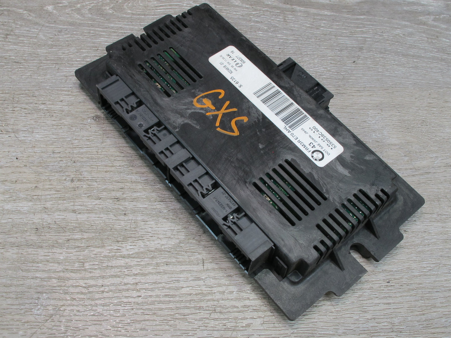 2008-2014 BMW E71 E72 X6 FRM3R AHL Footwell Light Control Module 9224618