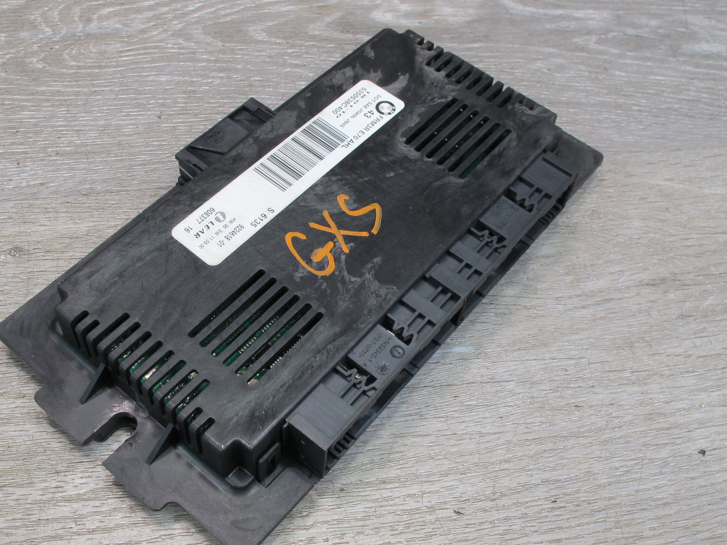 2008-2014 BMW E71 E72 X6 FRM3R AHL Footwell Light Control Module 9224618