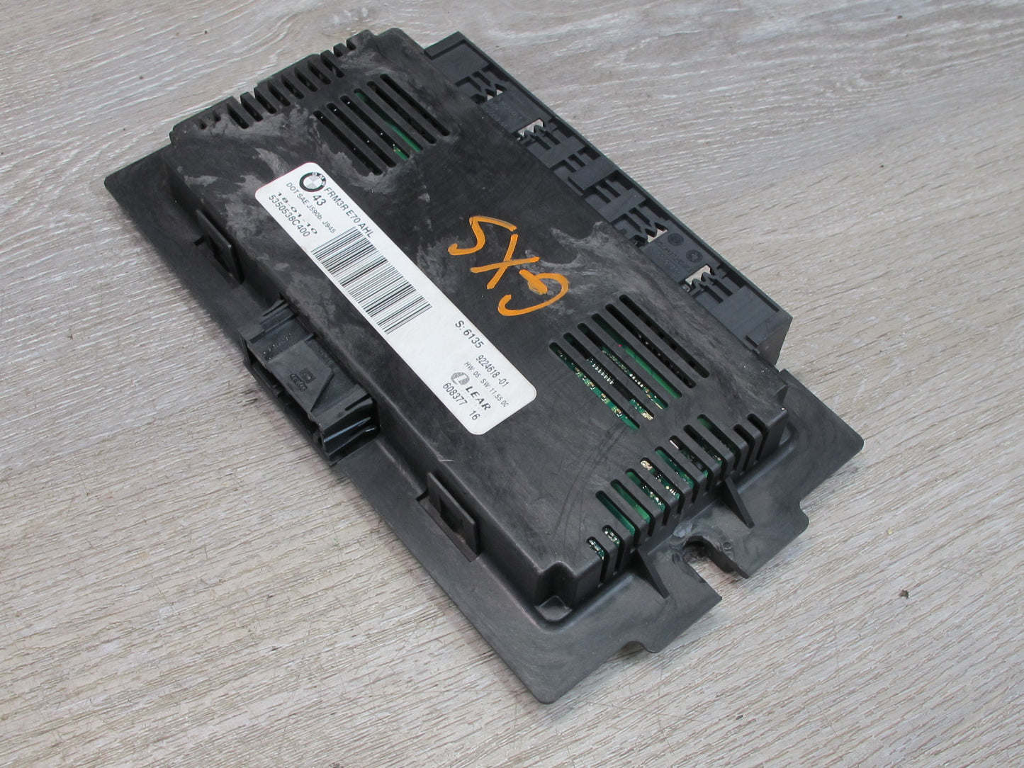 2008-2014 BMW E71 E72 X6 FRM3R AHL Footwell Light Control Module 9224618