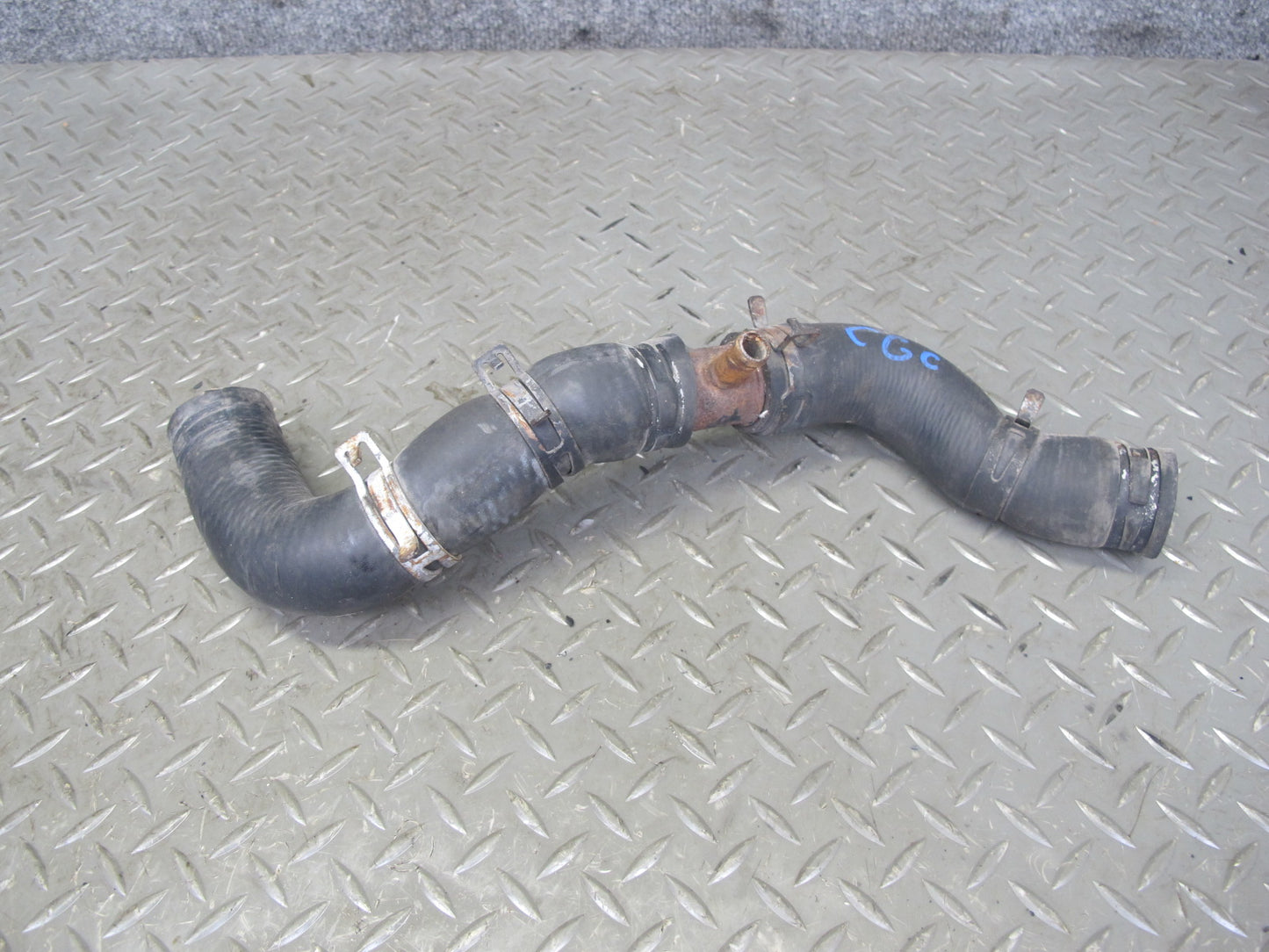 92-94 Chevrolet Corvette C4 5.7L Engine Water Coolant Hose Pipe Line Set OEM