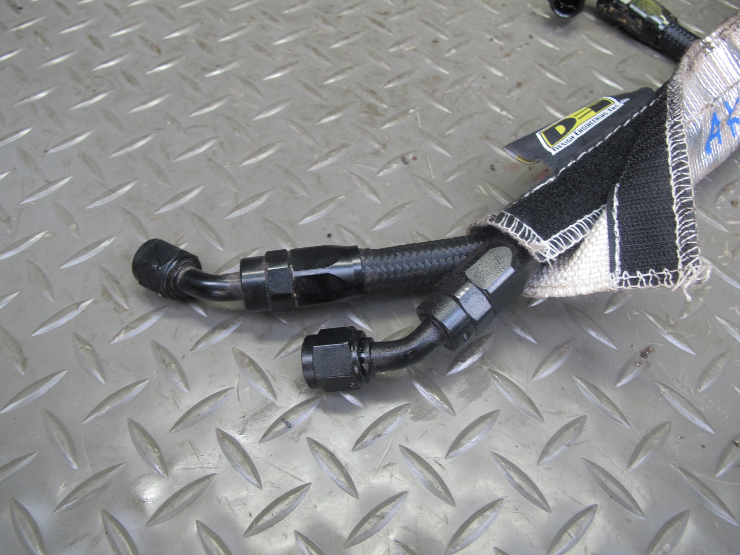 1993 Chevrolet Corvette C4 4L60 A/T Auto Transmission Oil Cooler Pipe Line