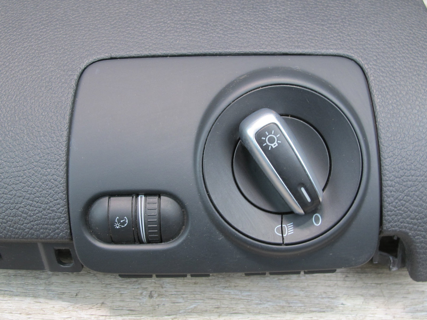 07-14 VW Golf R GTI Jetta Dash Left Lower Knee Trim Panel Headlight Switch OEM
