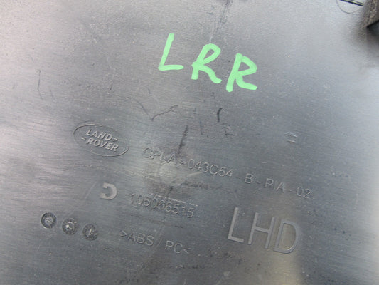 2013-2017 Range Rover L405 Instrument Cluster Speedometer Leather Trim Panel