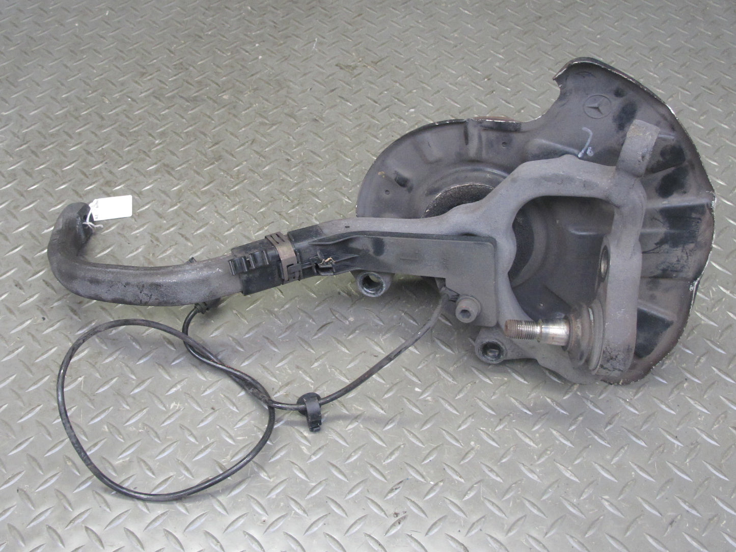 03-08 Mercedes R230 SL600 Front Left Spindle Knuckle Wheel Hub Bearing 56K OEM