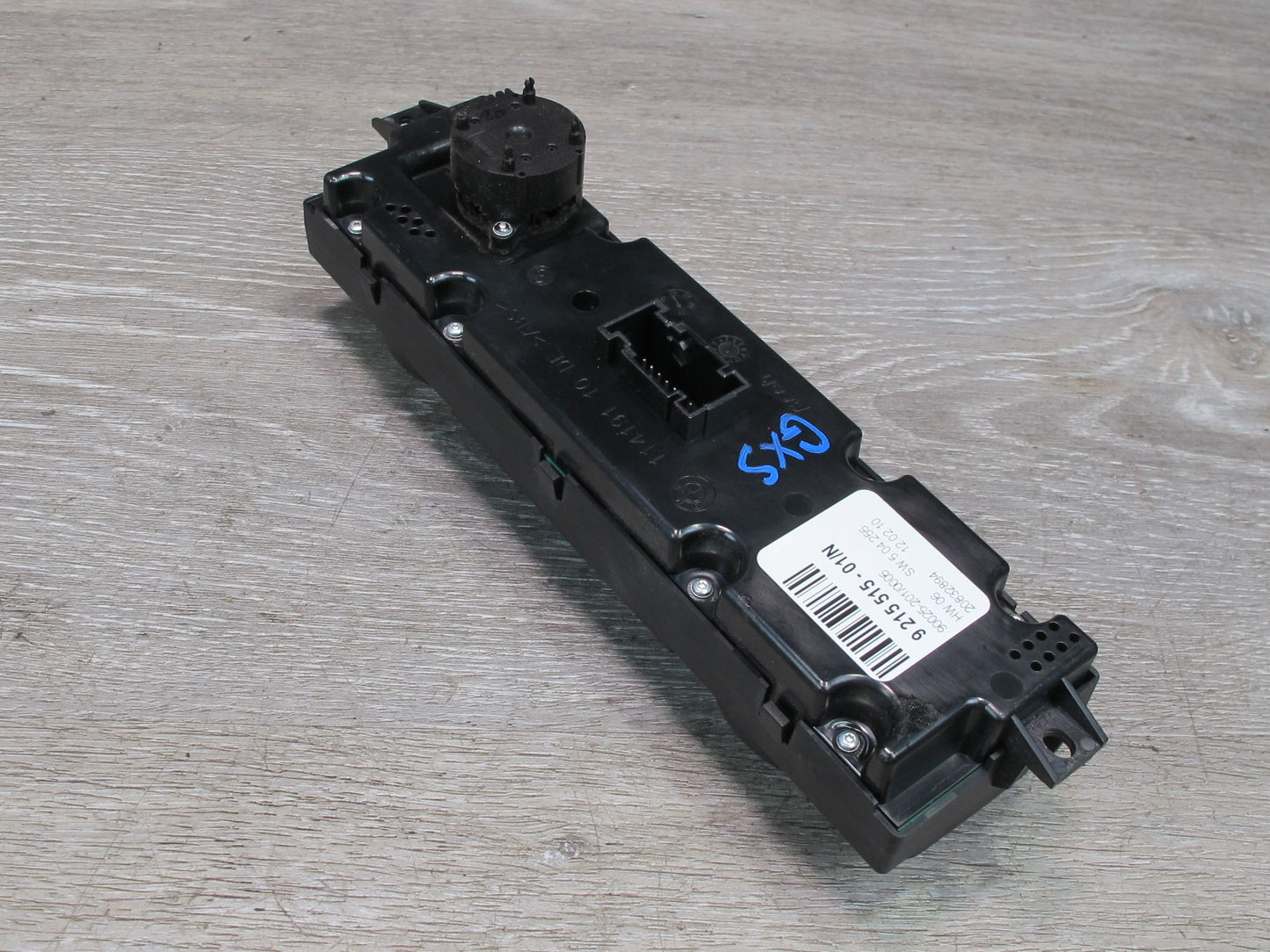 2008-2014 BMW E71 E72 X6 Rear A/C Heater Climate Control Switch Panel 9215515