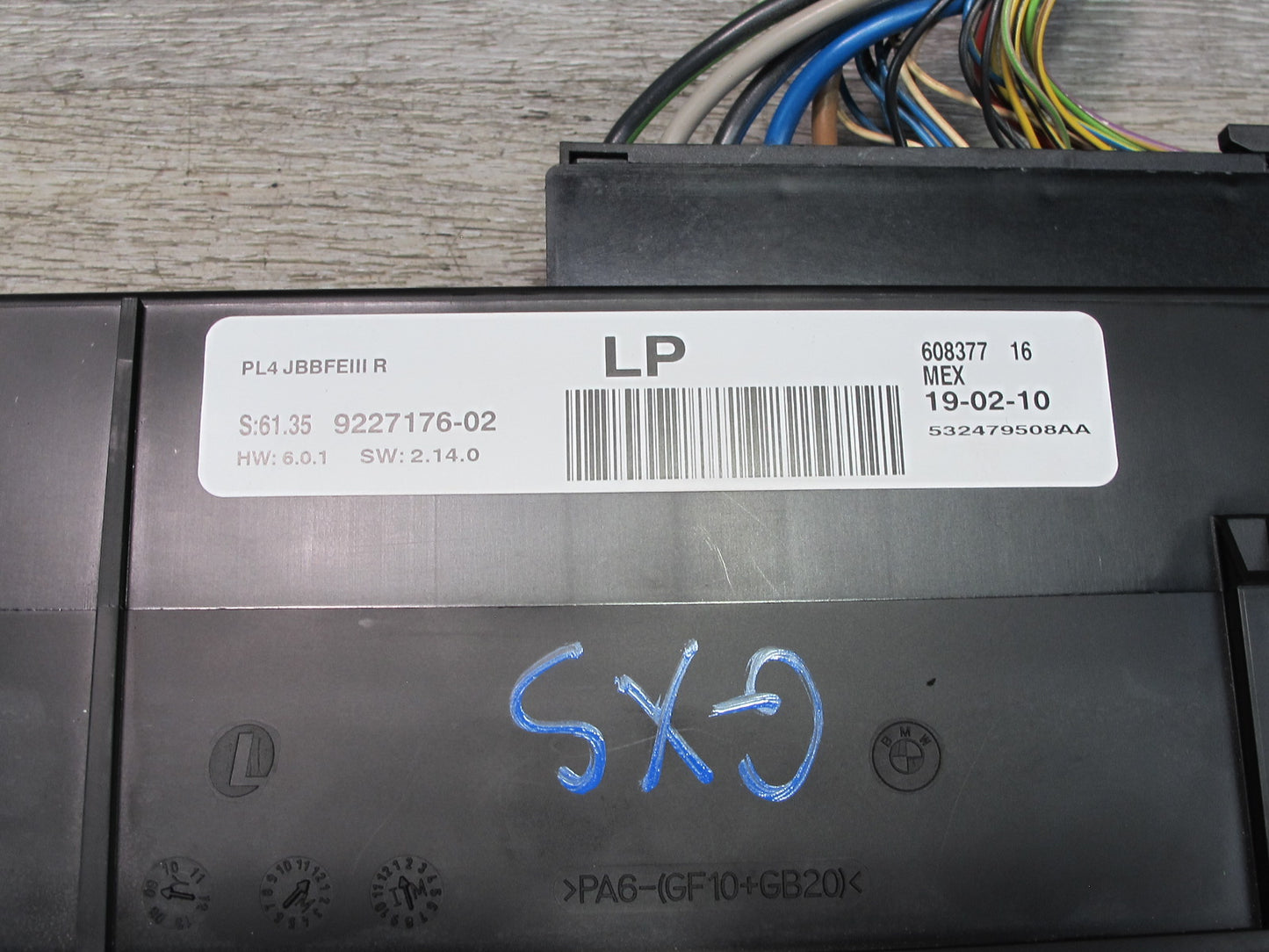 2010-2014 BMW E71 E72 X6 Electronic Junction Box Body Control Module 9227176