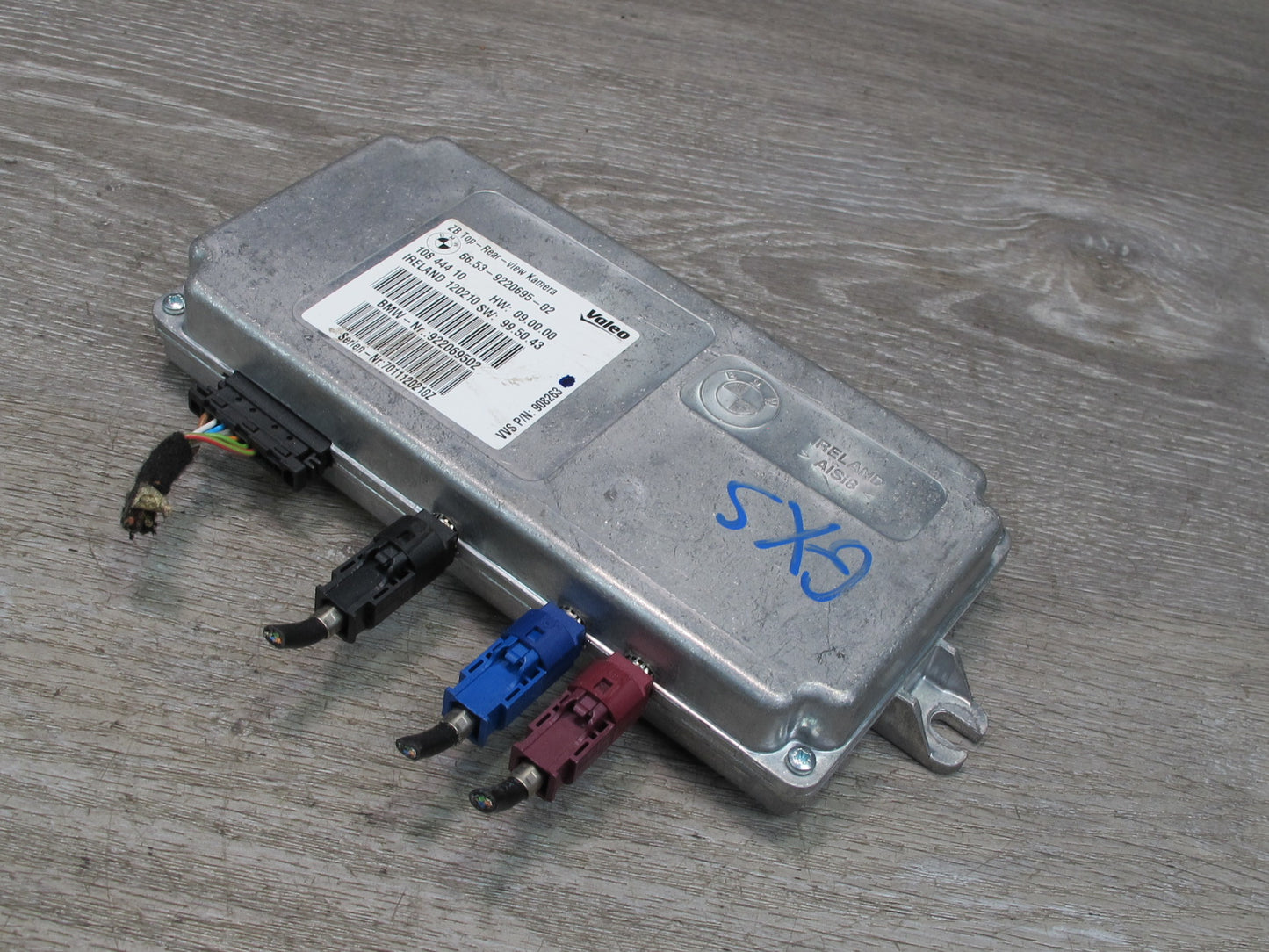 2010 BMW E71 E72 X6 Rear View Backup Reverse Camera Control Module 9220695