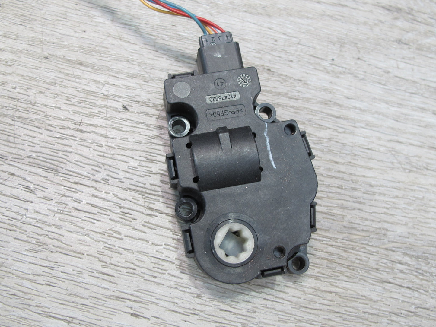 2008-2014 BMW E71 E72 X6 A/C Heater Flap Door Actuator Motor Wiring Set