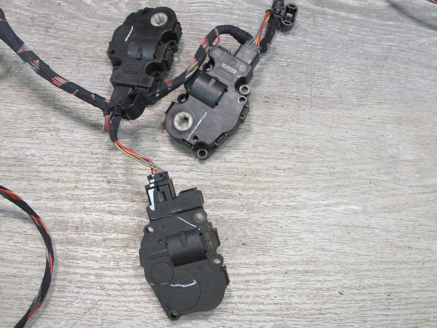 2008-2014 BMW E71 E72 X6 A/C Heater Flap Door Actuator Motor Wiring Set
