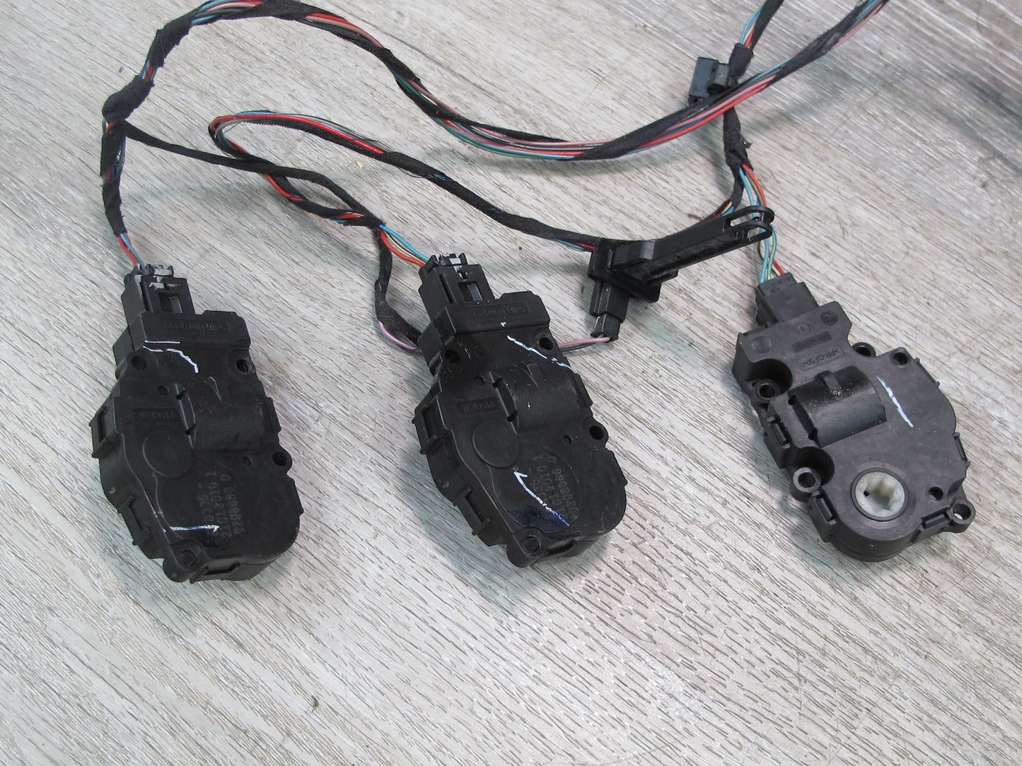 2008-2014 BMW E71 E72 X6 A/C Heater Flap Door Actuator Motor Wiring Set