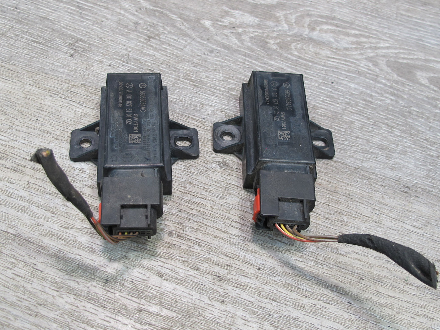 07-13 Mercedes W221 S-class Set of 2 Tire Pressure Monitor Sensor Module OEM