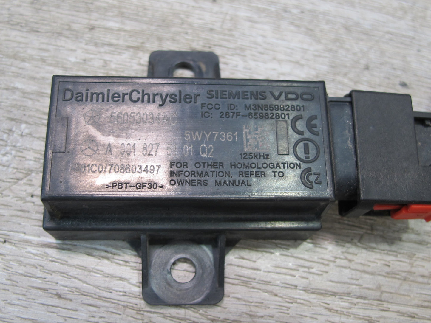07-13 Mercedes W221 S-class Set of 2 Tire Pressure Monitor Sensor Module OEM
