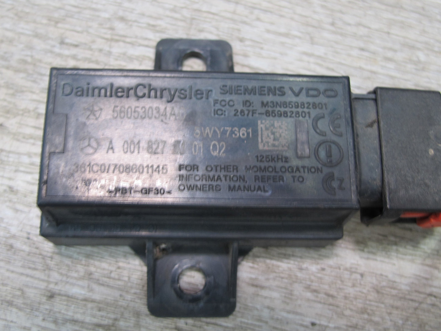 07-13 Mercedes W221 S-class Set of 2 Tire Pressure Monitor Sensor Module OEM