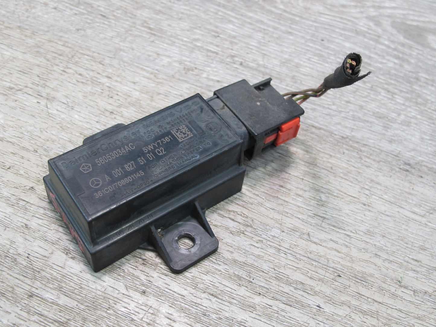 07-13 Mercedes W221 S-class Set of 2 Tire Pressure Monitor Sensor Module OEM
