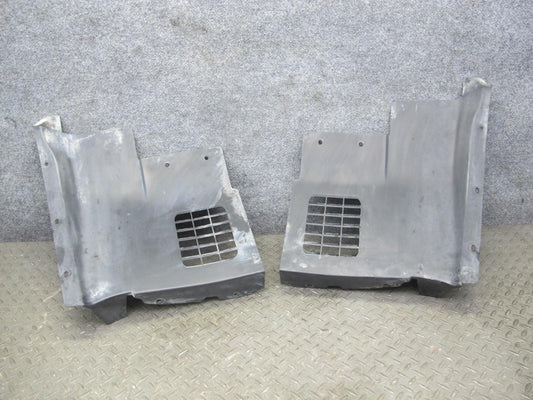 04-09 Cadillac XLR Front Left & Right Fender Liner Wheel Splash Shield Guard Set