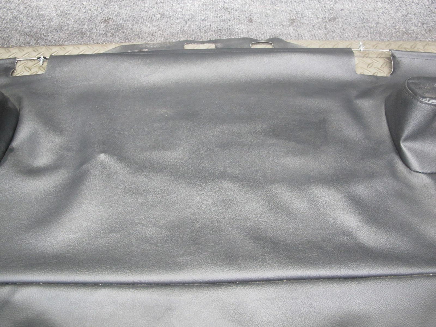 04-09 Nissan 350Z Z33 Convertible Rear TOP Compartment Liner Cover Black OEM