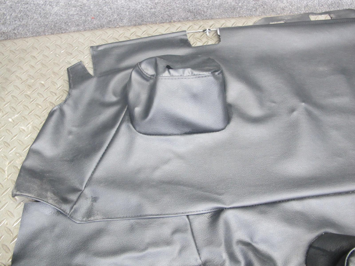 04-09 Nissan 350Z Z33 Convertible Rear TOP Compartment Liner Cover Black OEM