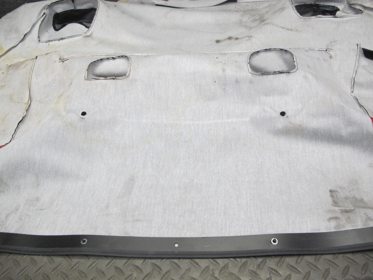 04-09 Nissan 350Z Z33 Convertible Rear TOP Compartment Liner Cover Black OEM