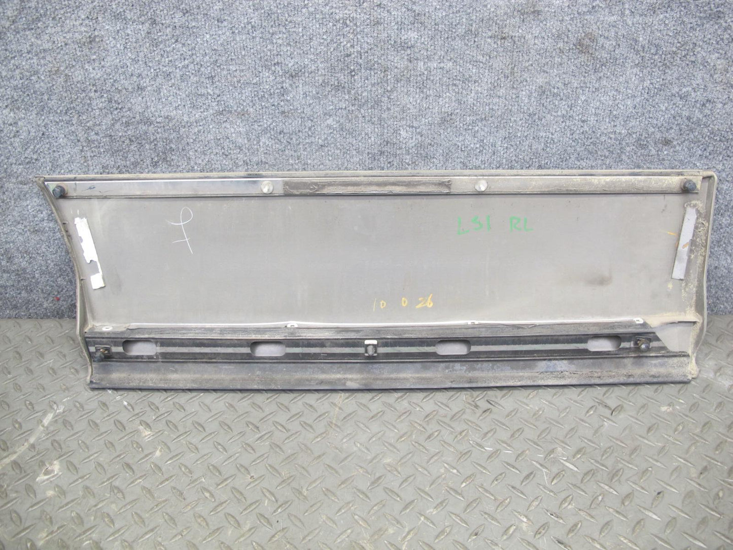 95-00 Lexus UCF20L LS400 Set of 4 Left Fender Door Molding Trim Panel Beige OEM