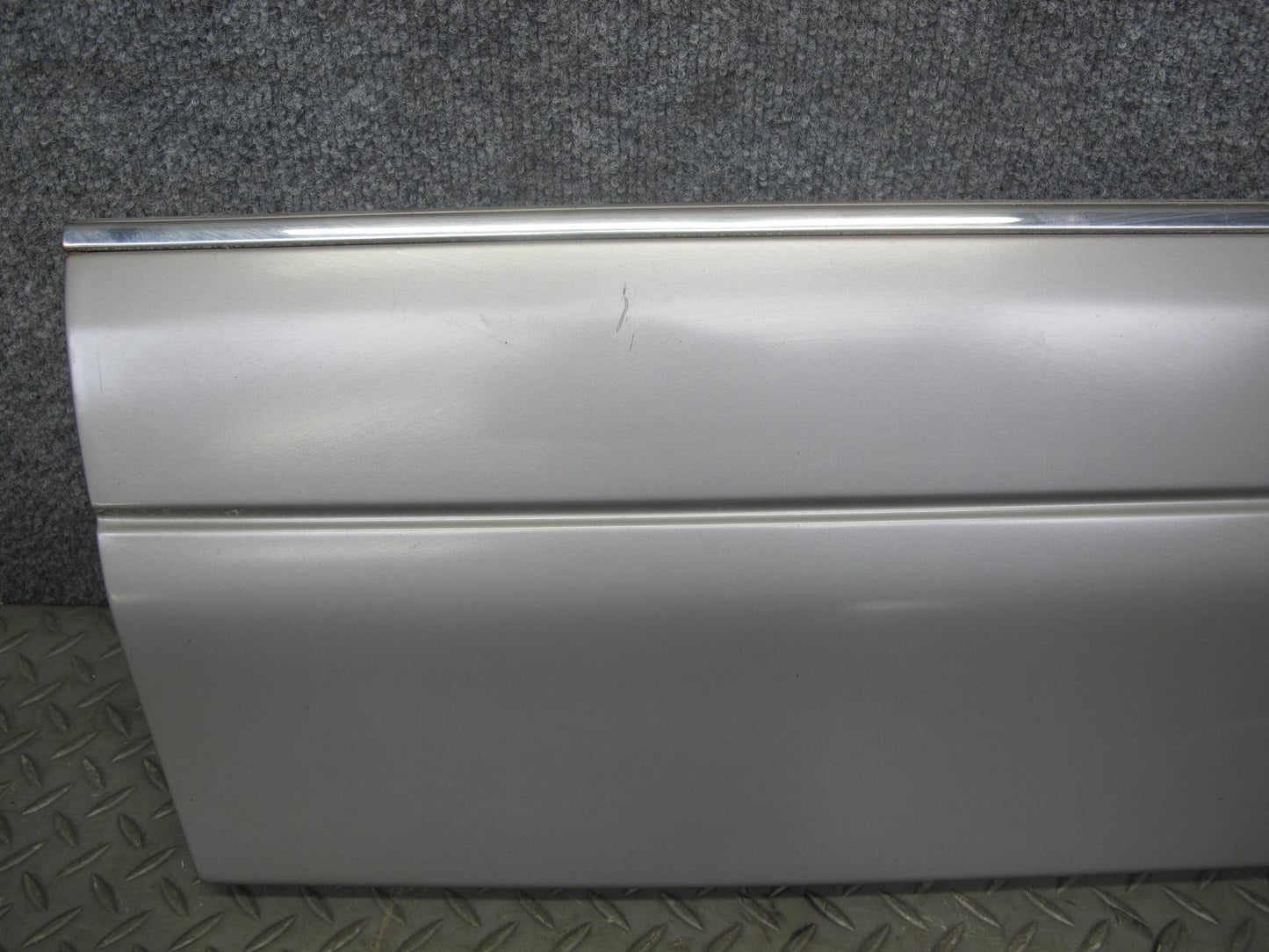 94-99 Mercedes W140 Left Door Fender Rear Quarter Trim Molding Cover Set OEM