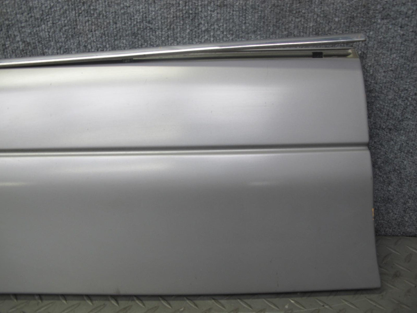 94-99 Mercedes W140 Left Door Fender Rear Quarter Trim Molding Cover Set OEM