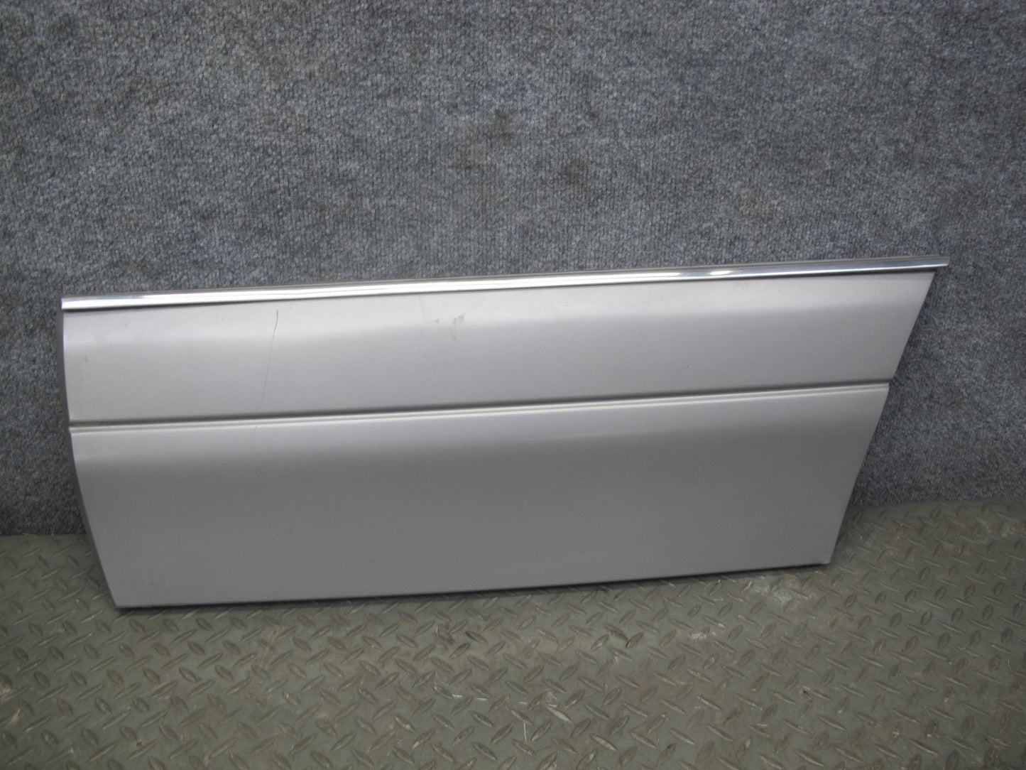 94-99 Mercedes W140 Left Door Fender Rear Quarter Trim Molding Cover Set OEM