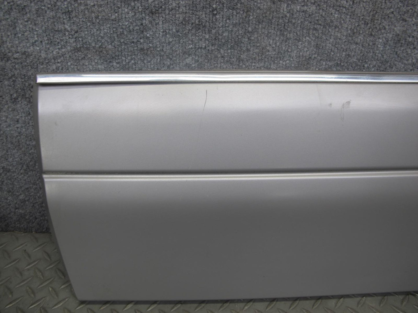 94-99 Mercedes W140 Left Door Fender Rear Quarter Trim Molding Cover Set OEM