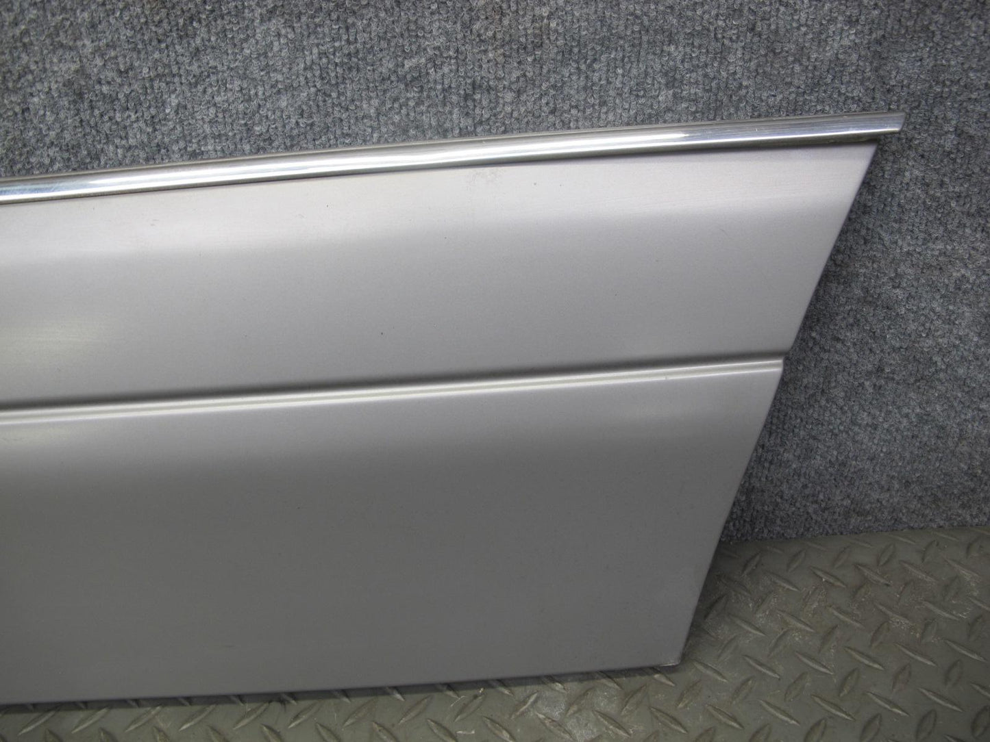 94-99 Mercedes W140 Left Door Fender Rear Quarter Trim Molding Cover Set OEM