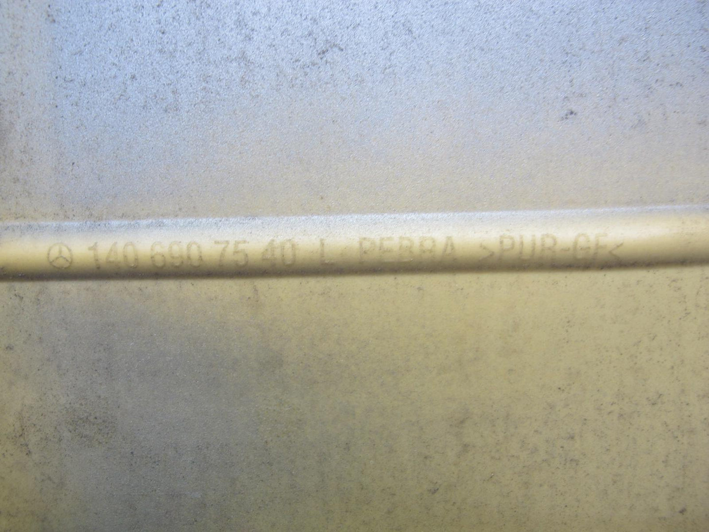94-99 Mercedes W140 Left Door Fender Rear Quarter Trim Molding Cover Set OEM