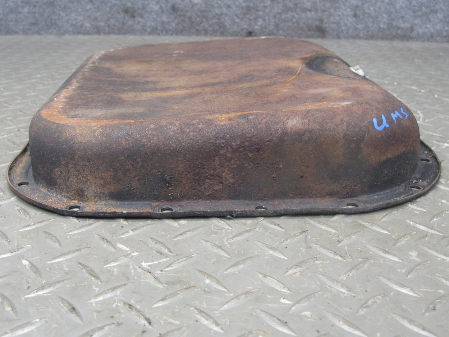 86-91 Mercedes W126 C126 560SEC 500SEC Lower Engine Oil Pan OEM