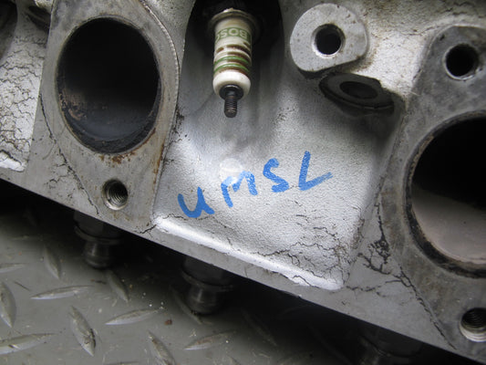 86-91 Mercedes W126 5.6L M117 117.968 Engine Left Cylinder Head OEM