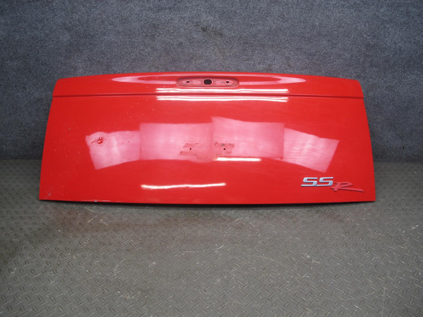 03-06 Chevrolet SSR Rear Trunk Tailgate Lid Shell Cover RED OEM