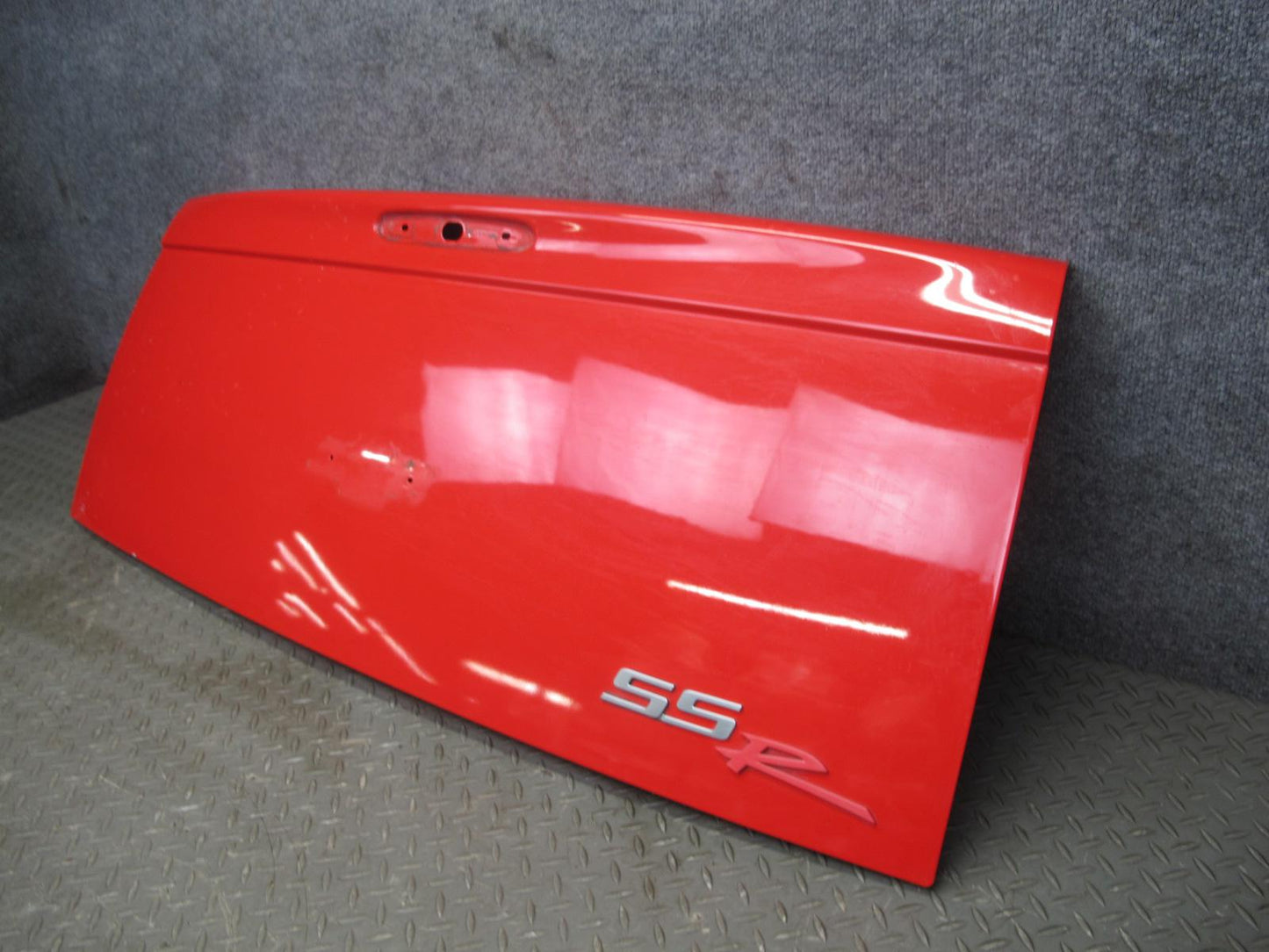03-06 Chevrolet SSR Rear Trunk Tailgate Lid Shell Cover RED OEM