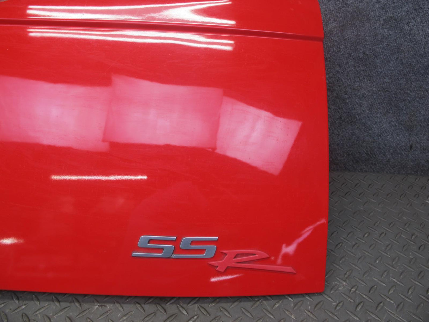 03-06 Chevrolet SSR Rear Trunk Tailgate Lid Shell Cover RED OEM