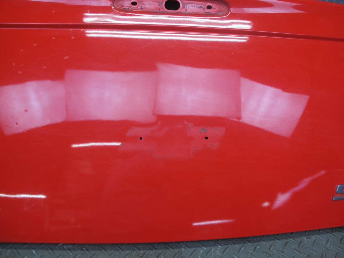 03-06 Chevrolet SSR Rear Trunk Tailgate Lid Shell Cover RED OEM