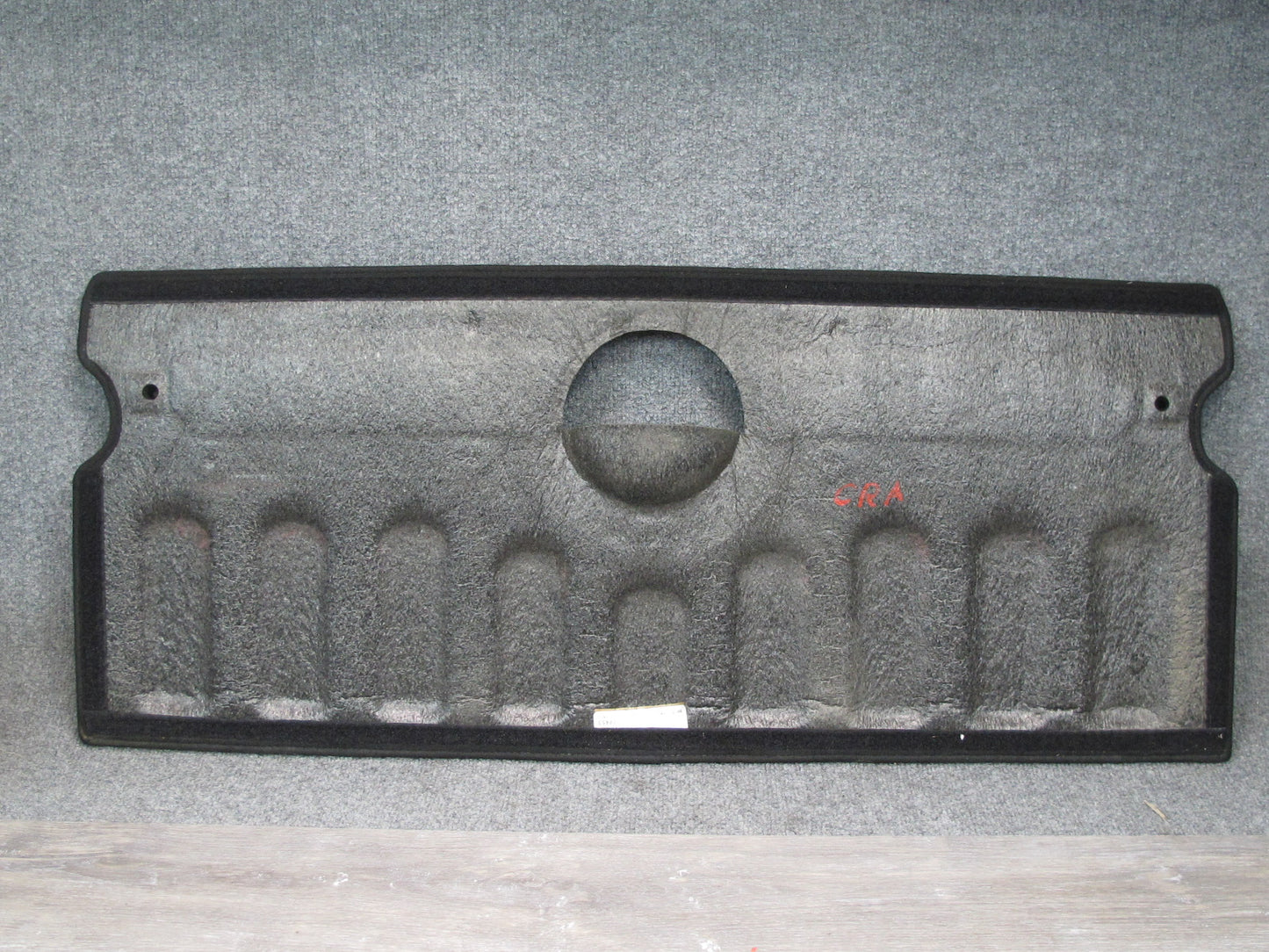03-06 Chevrolet SSR Rear Trunk Lid Carpet Liner Cover Black 15118526 OEM
