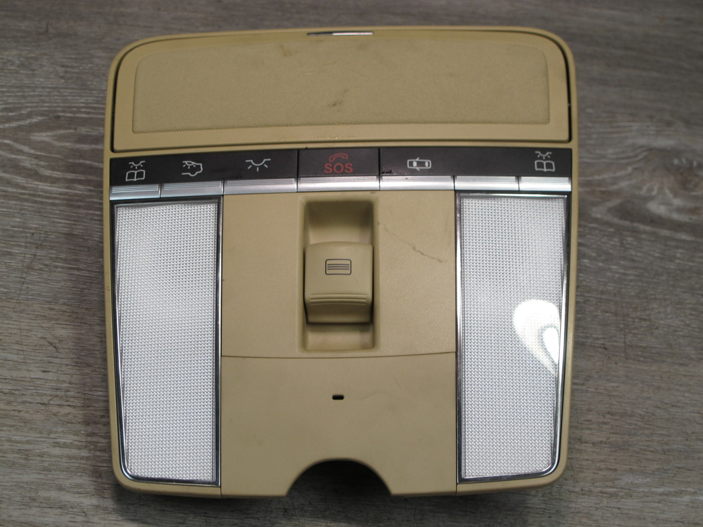 07-09 Mercedes W221 S-class Overhead Console Dome Reading Light w Sunroof OEM
