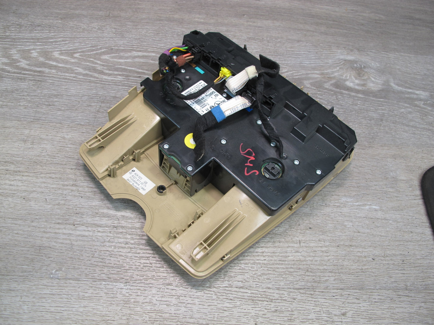 07-09 Mercedes W221 S-class Overhead Console Dome Reading Light w Sunroof OEM