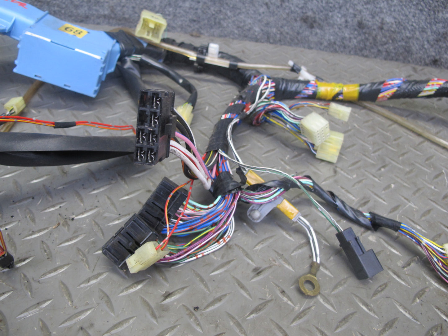 1987 Toyota Supra MK3 Interior & Rear Body Wire Wiring Harness w Relay OEM