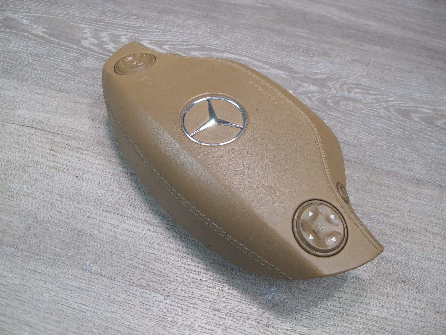 07-10 MERCEDES W221 S-CLASS FRONT LEFT DRIVER SIDE STEERING WHEEL SRS AIRBAG OEM
