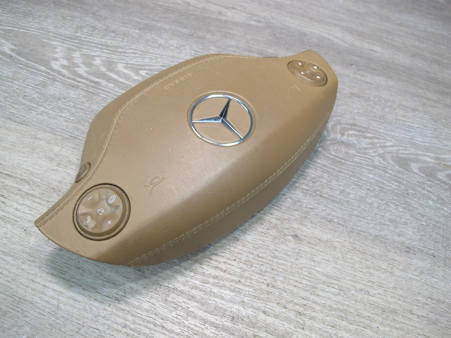 07-10 MERCEDES W221 S-CLASS FRONT LEFT DRIVER SIDE STEERING WHEEL SRS AIRBAG OEM