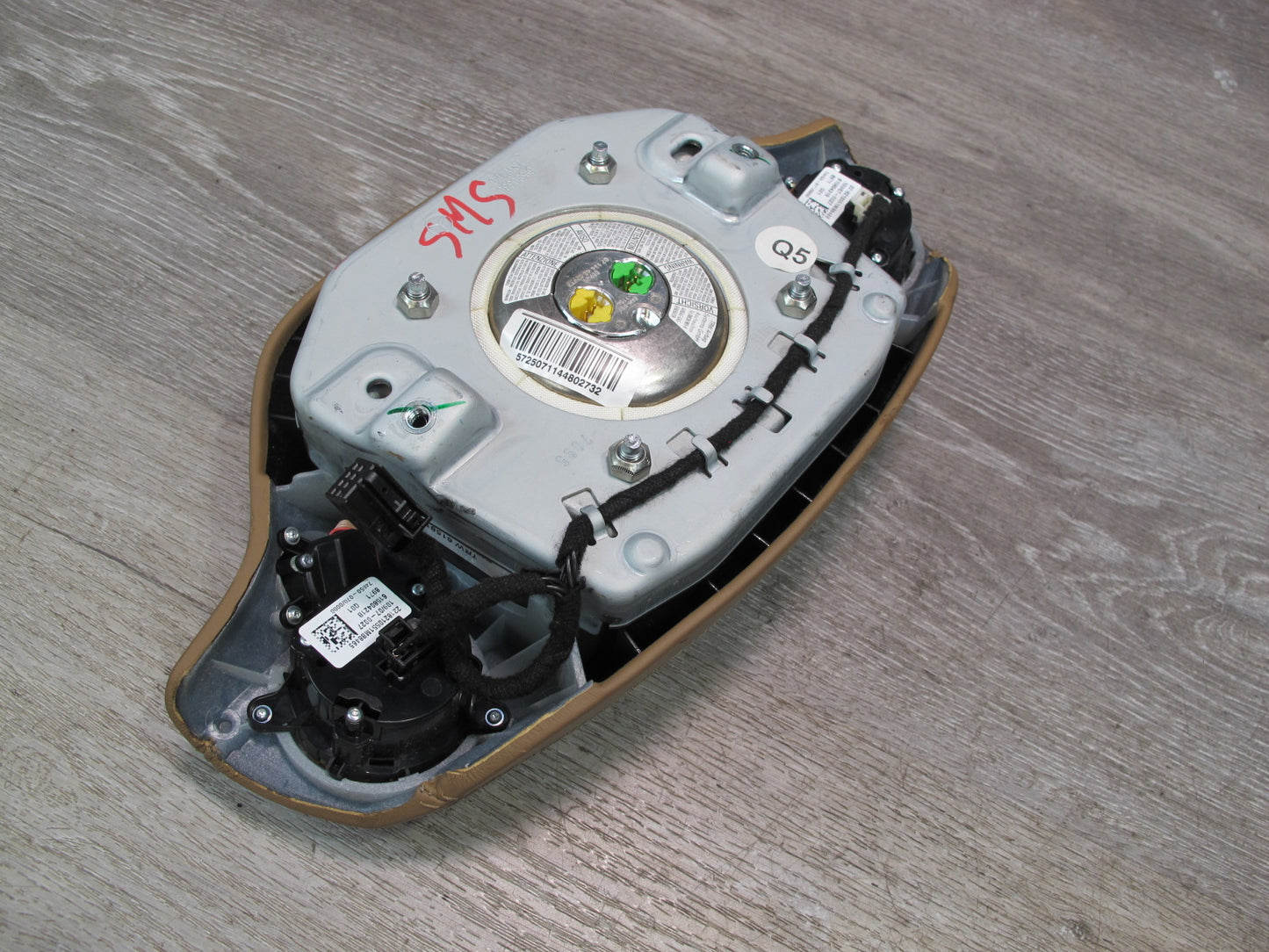 07-10 MERCEDES W221 S-CLASS FRONT LEFT DRIVER SIDE STEERING WHEEL SRS AIRBAG OEM