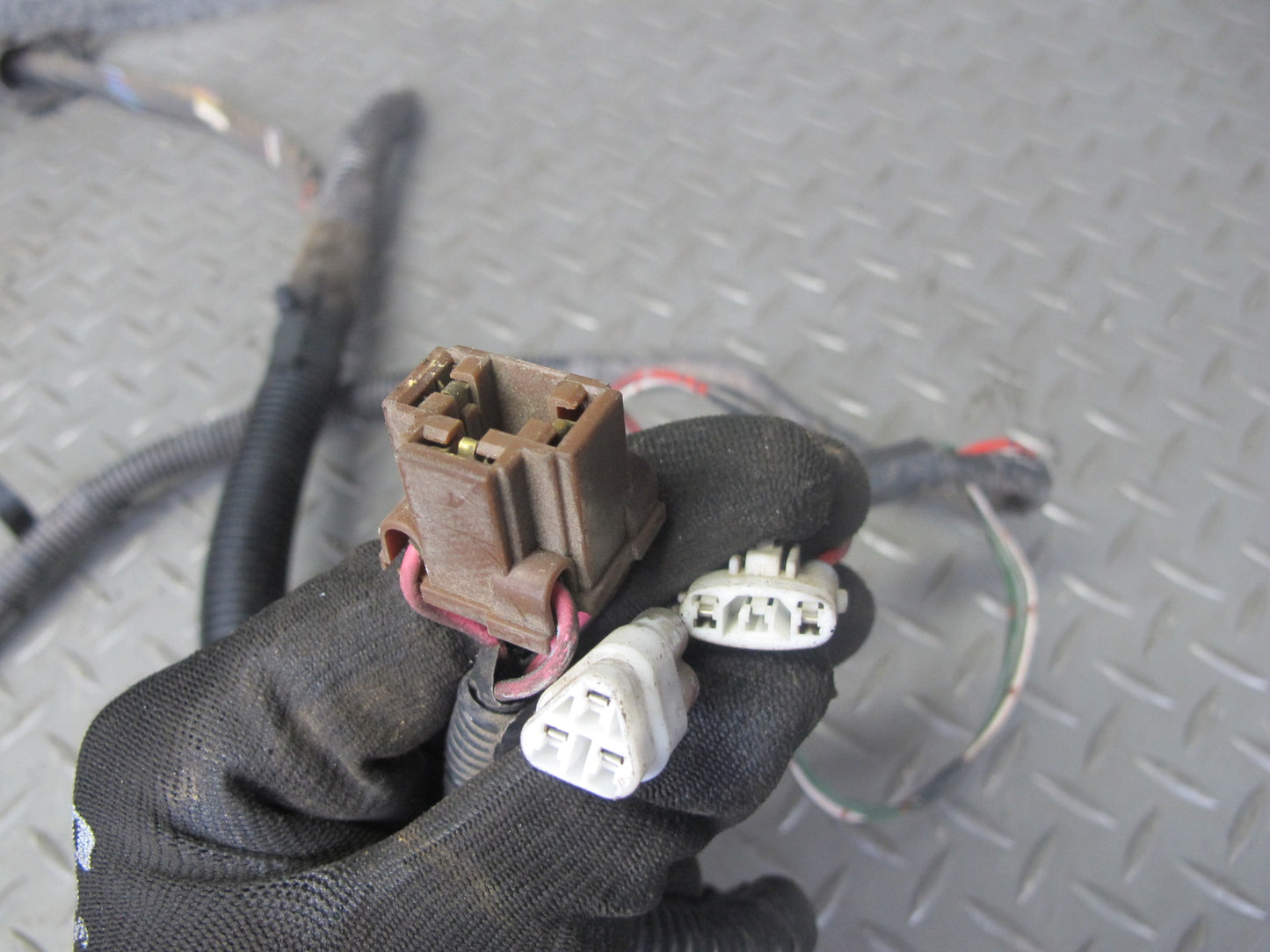 87-88 Toyota Supra MK3 7MGE Engine Bay Wire Wiring Harness w Fuse Relay Box OEM