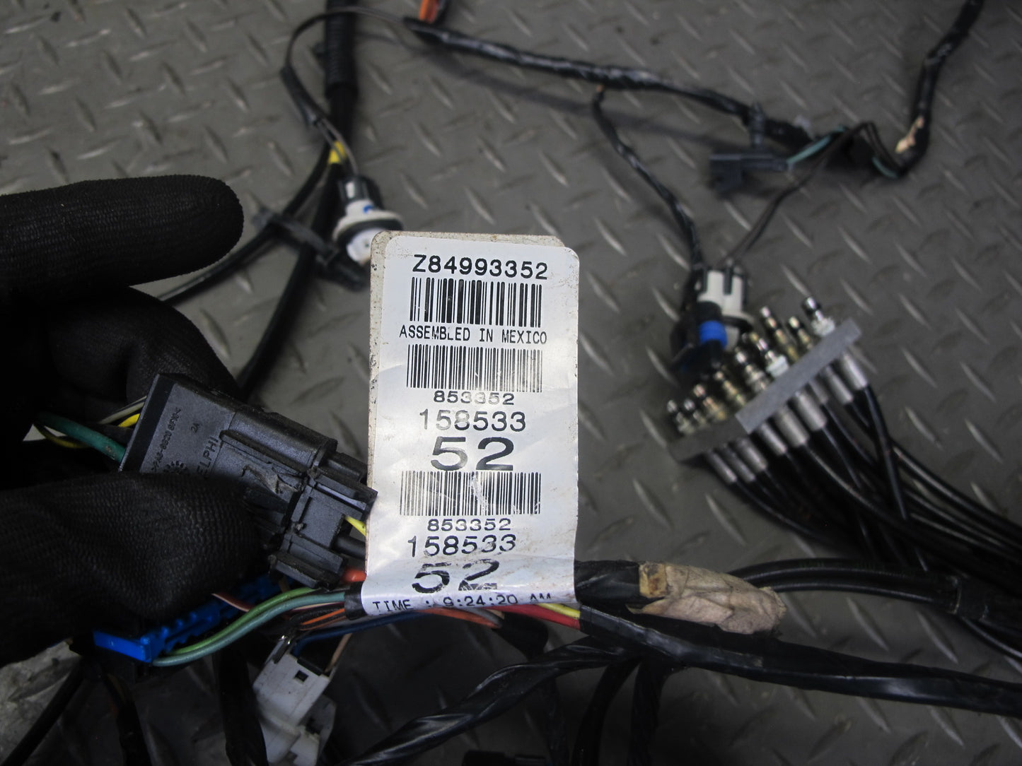 2004-2009 Cadillac XLR Convertible Hard TOP Body Radio Wire Harness Assembly