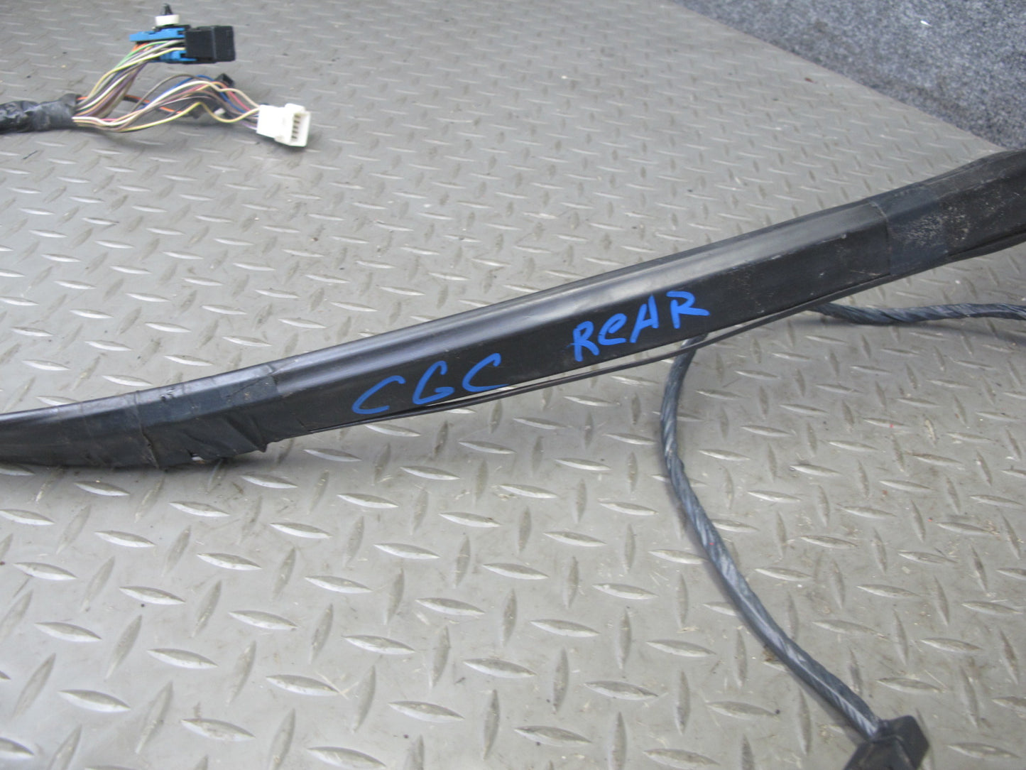 1993 Chevrolet Corvette C4 Coupe Rear Body & Tail Light Wire Wiring Harness OEM