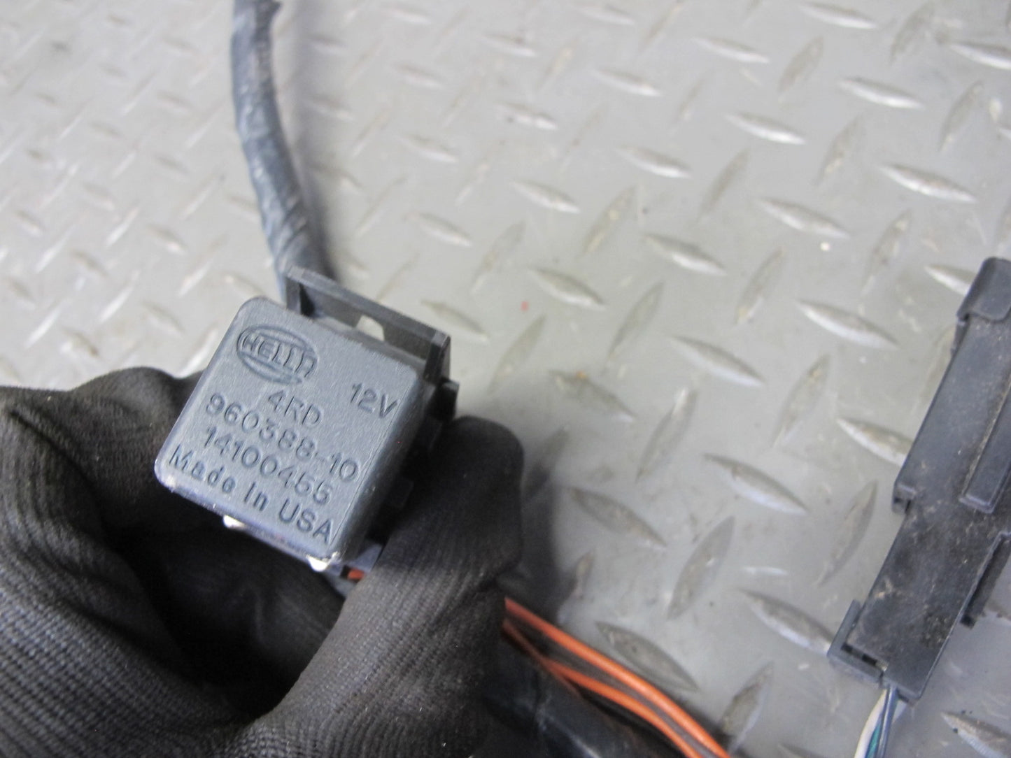 1993 Chevrolet Corvette C4 Coupe Rear Body & Tail Light Wire Wiring Harness OEM