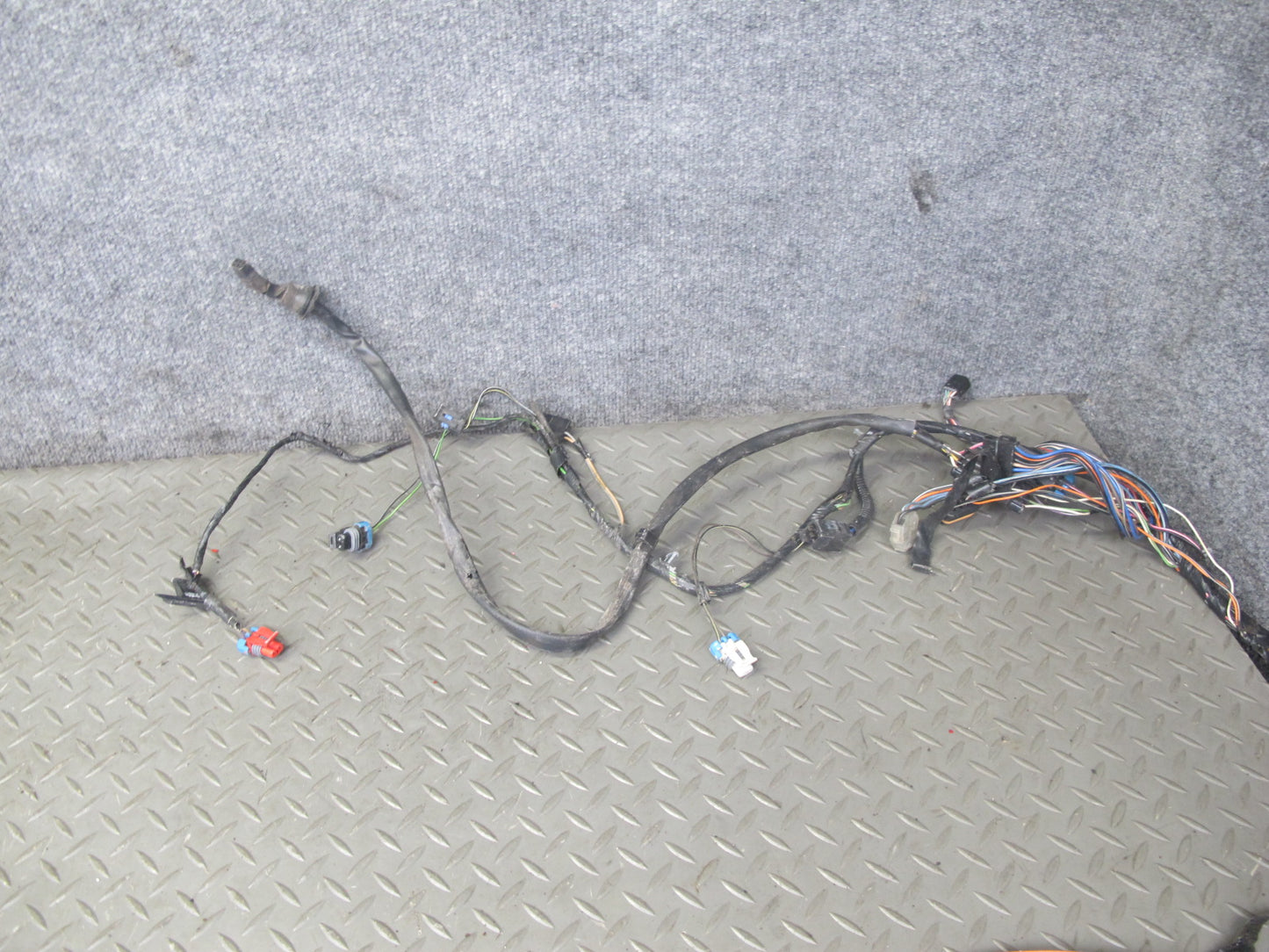 1993 Chevrolet Corvette C4 Coupe A/T Dash Wire Wiring Harness w Fuse Box OEM