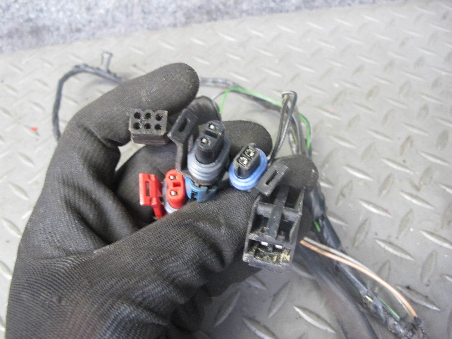 1993 Chevrolet Corvette C4 Coupe A/T Dash Wire Wiring Harness w Fuse Box OEM
